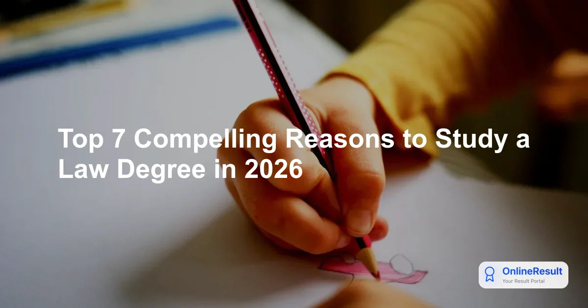 Top 7 Compelling Reasons to Study a Law Degree in 2026