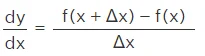 Differentiation Formula