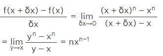 Differentiation Formula