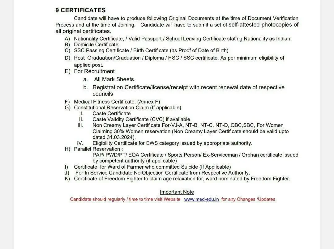 DMER Document Verification Process
