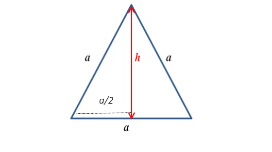 Area of Equilateral Triangle