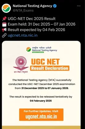 UGC NET Result Date 2025-26 Out, Score Card and Cut-Off by 4 February_3.1